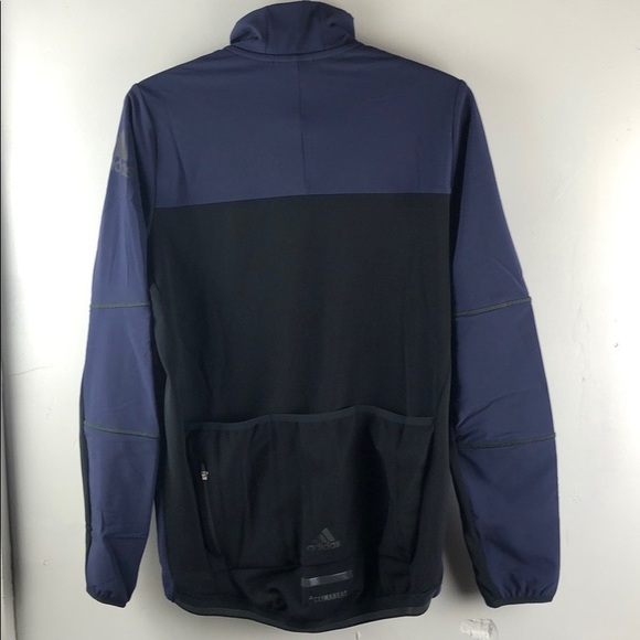 adidas Climaheat men’s Cycling Winter Jacket navy - Picture 7 of 16
